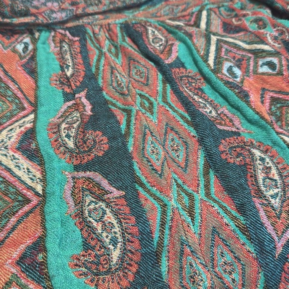 Anu embroidered Boho Sweater  100% Rayon - Picture 12 of 12